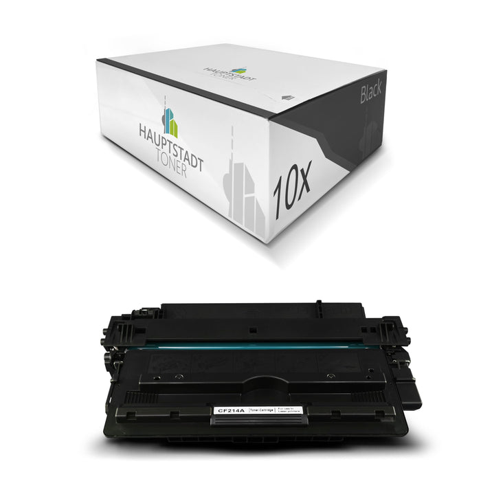Toner 10x 4x Tonerpatrone kompatibel als Ersatz für HP LaserJet Enterprise 700 MFP M712 M725 ersetzt CF2114X
