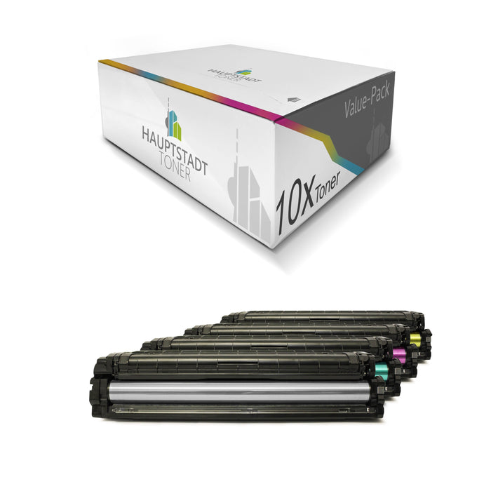 Toner 10x Tonerpatrone kompatibel als Ersatz für Samsung CLP680 Premium Line ersetzt CLT-506L