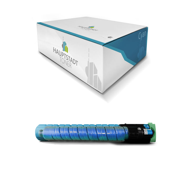Toner Tonerpatrone kompatibel als Ersatz für Ricoh Aficio MPC2800 MPC3001 MPC3300 MPC3501 ersetzt 842046 Cyan