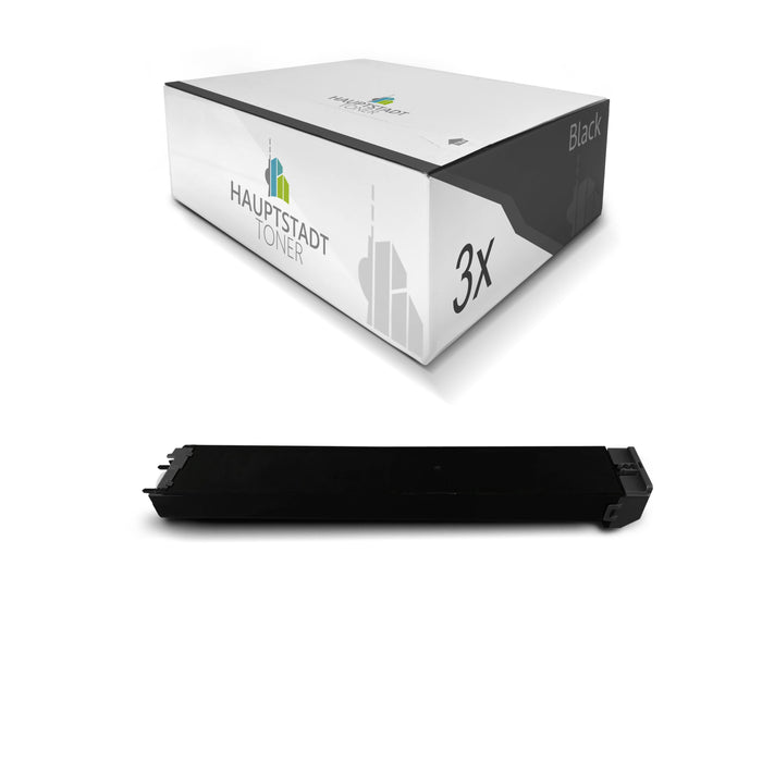 Toner 3x Tonerpatrone kompatibel als Ersatz für Sharp MX2010 MX2310 MX2614 MX3111 MX3114 ersetzt MX-23 GTBA MX23GTBA Black
