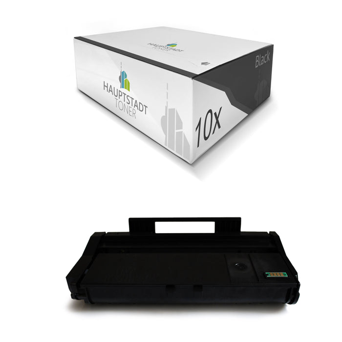 Toner 10x Tonerpatrone kompatibel als Ersatz für Ricoh Aficio SP100 SP112 ersetzt 407166 TYPESP100LE