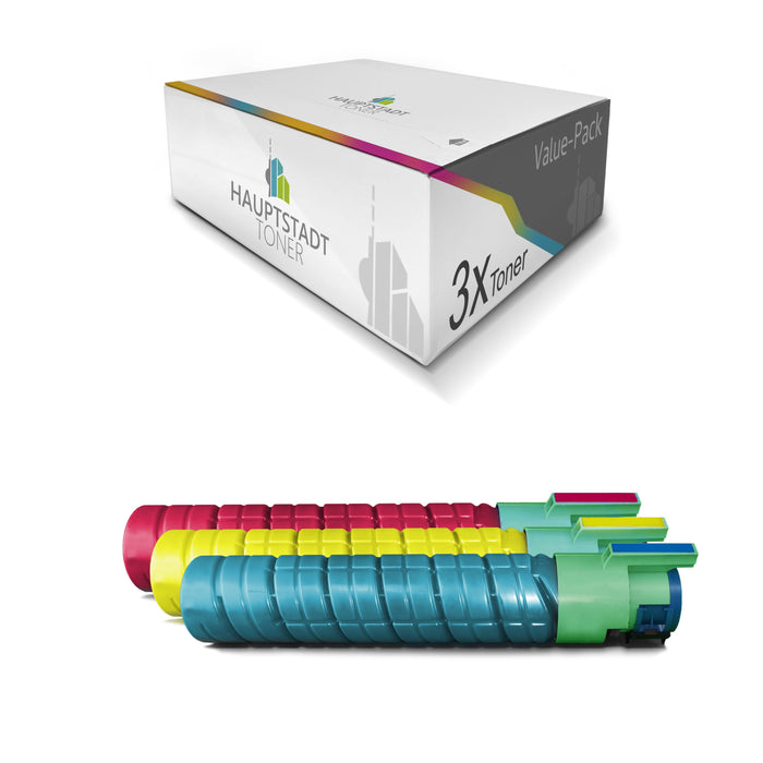 Toner 3x Tonerpatrone kompatibel als Ersatz für Ricoh Aficio CL4000 ersetzt TYPE145 TYPE245 Color