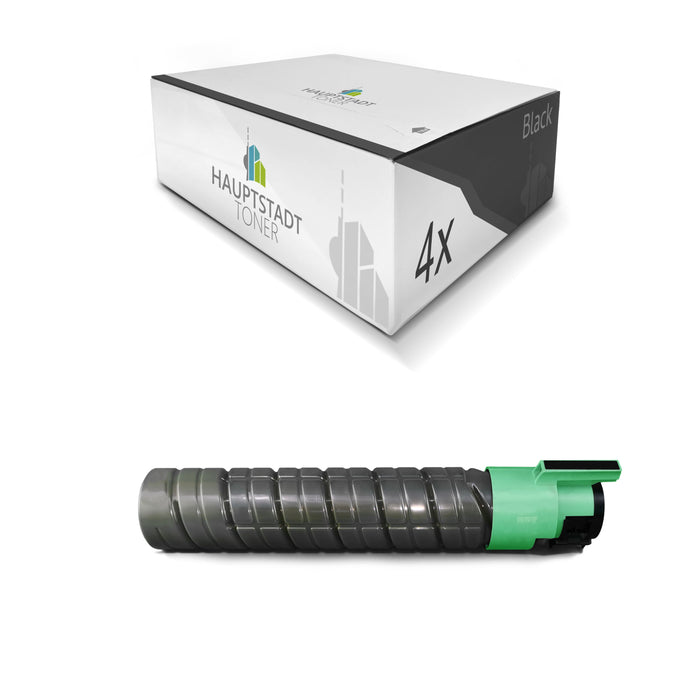 Toner 4x Tonerpatrone kompatibel für Ricoh Aficio CL4000 ersetzt 888280 TYPE245 Black