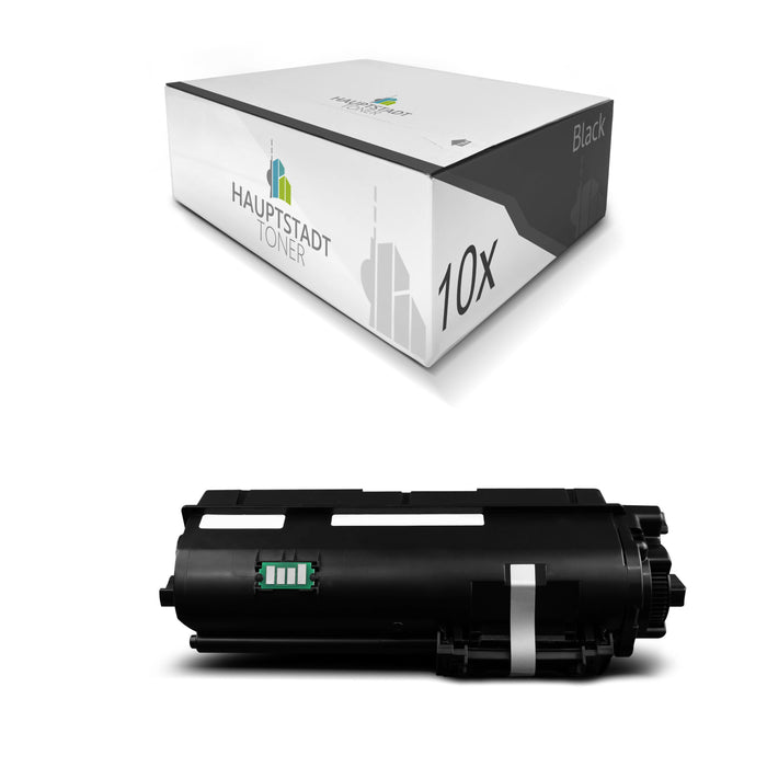 Toner 10x Tonerpatrone kompatibel als Ersatz für Triumph-Adler P-4020 P-4025 P-4026 ersetzt Schwarz