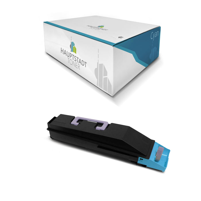 Toner Tonerpatrone kompatibel als Ersatz für Utax 206ci 256ci ersetzt 652511011 Blau Cyan Druckerpatrone Kartusche