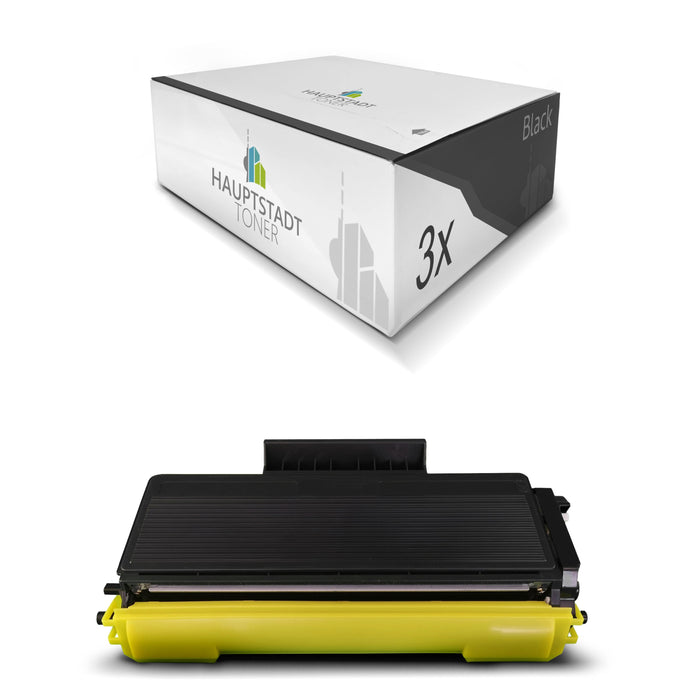 Toner 3x Tonerpatrone kompatibel als Ersatz für Brother HL5340 HL5350 HL5370 HL5380 Praxis ersetzt TN3280