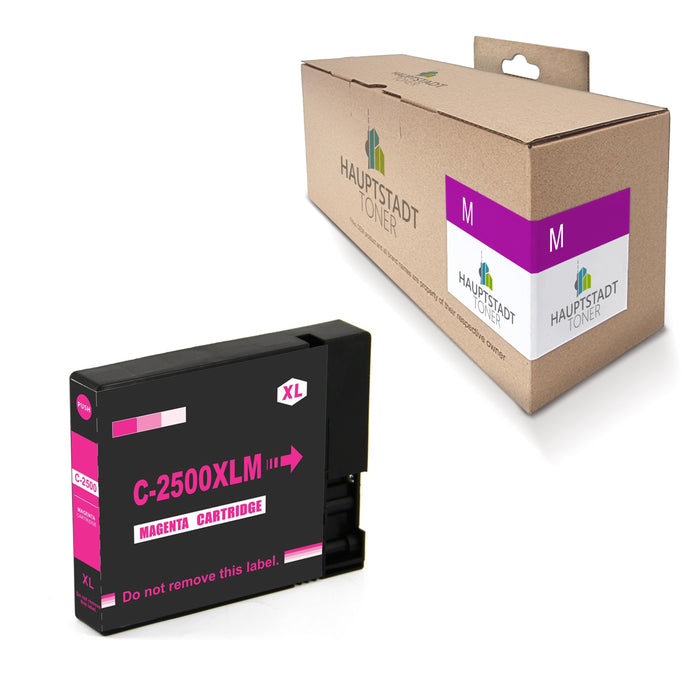 1x kompatible Tintenpatrone für Canon PGI-2500 Magenta / Rot
