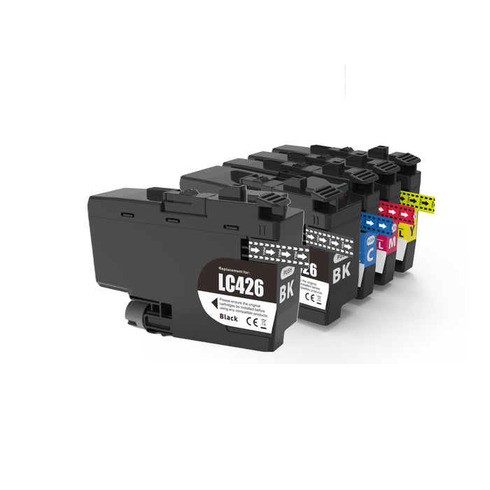 5x kompatible Tintenpatronen für Brother LC426XL (2x BK, 1x C, 1x M, 1x Y) ValuePack
