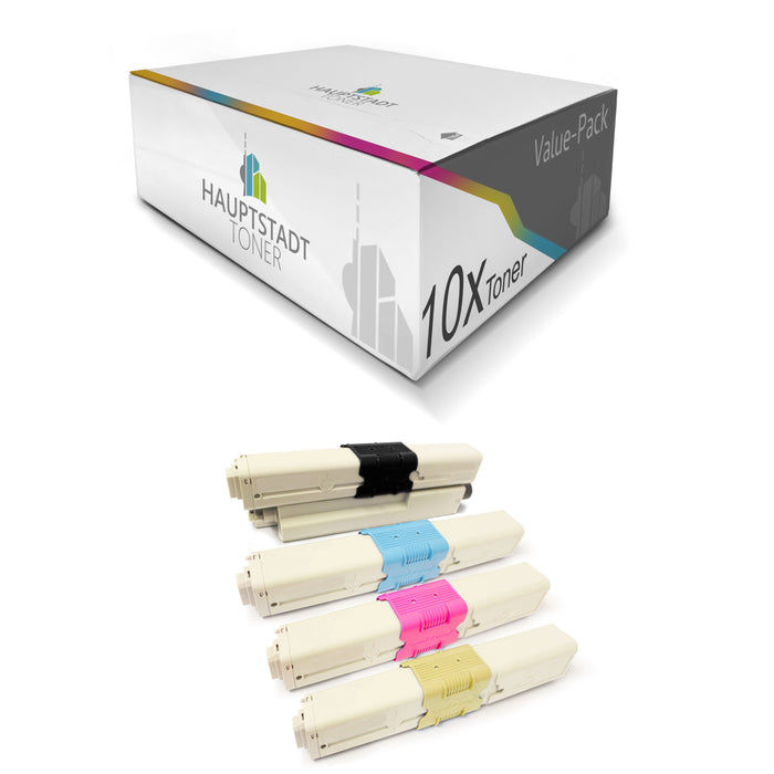 Toner 10x Tonerpatrone kompatibel als Ersatz für Toshiba E-Studio 222 224 262 263 264 ersetzt T-FC26S Set