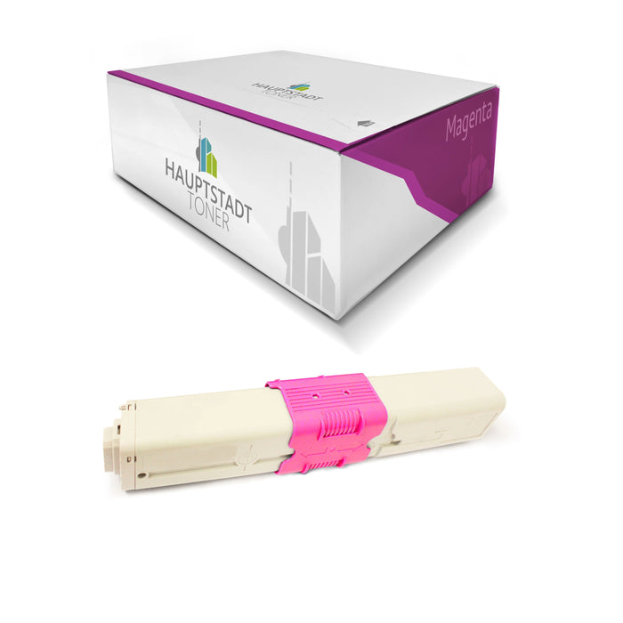 Toner Tonerpatrone kompatibel für OKI ES3451 ES5430 ES5461 ersetzt 44469741 HC Magenta