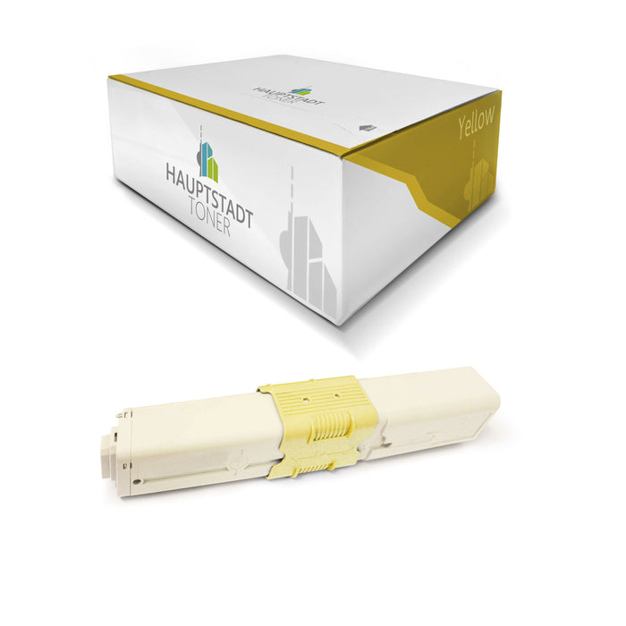 Toner Tonerpatrone kompatibel als Ersatz für OKI ES3451 ES5430 ES5461 ersetzt 44469740 HC Yellow