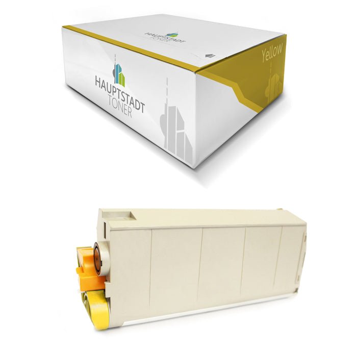 Toner Tonerpatrone kompatibel als Ersatz für OKI ES7411 ersetzt Yellow Gelb Druckerpatrone Patrone