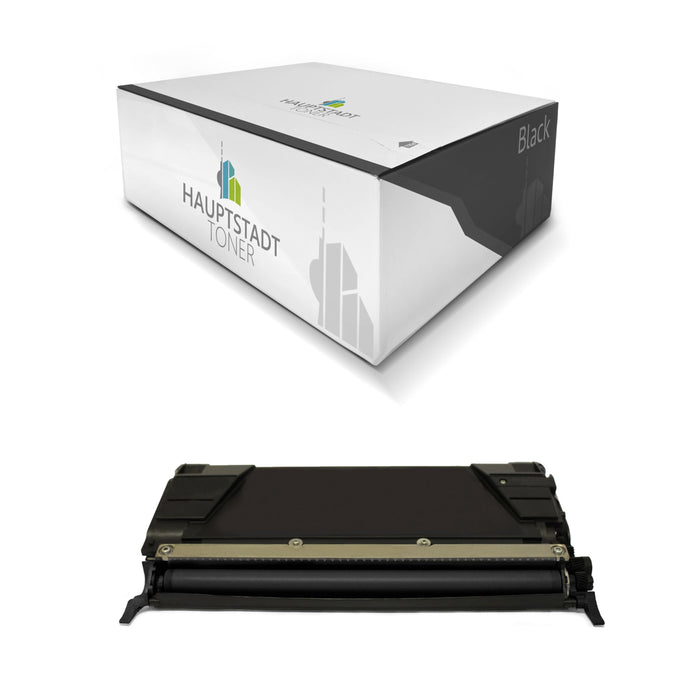 Toner Tonerpatrone kompatibel für Lexmark CS736dn ersetzt 0C736H2KG Black Schwarz