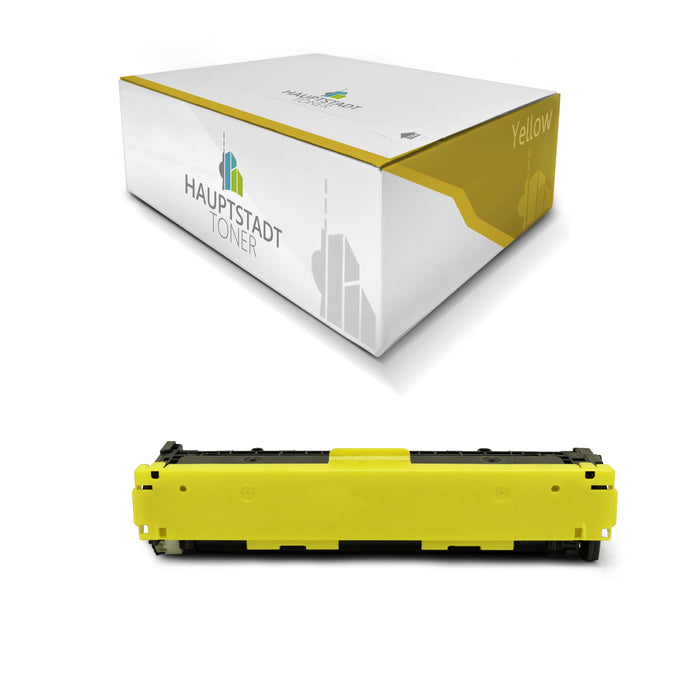 Toner Tonerpatrone kompatibel als Ersatz für Canon LBP5050n ersetzt 1977B002 716Y Yellow Gelb