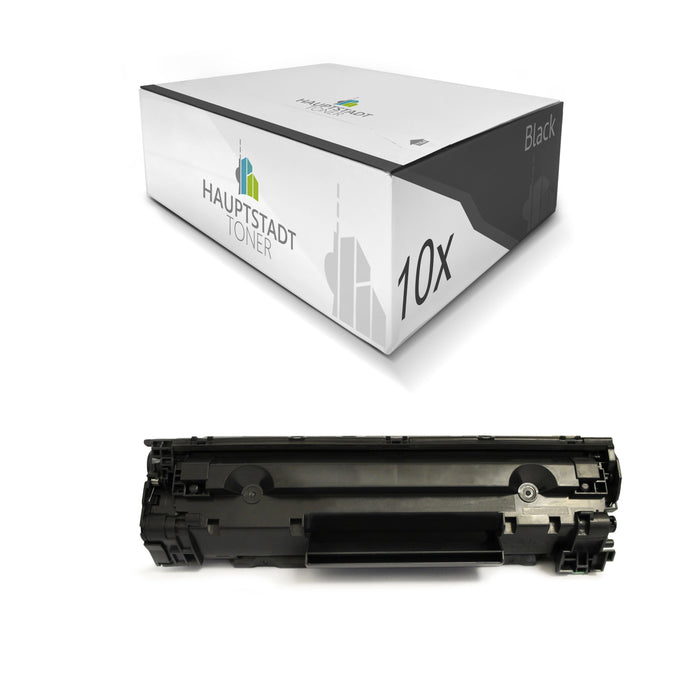 Toner 10x Tonerpatrone kompatibel für HP LaserJet Pro MFP M125 M126 M127 M128 M201 M225 M226 ersetzt CF283A 83A