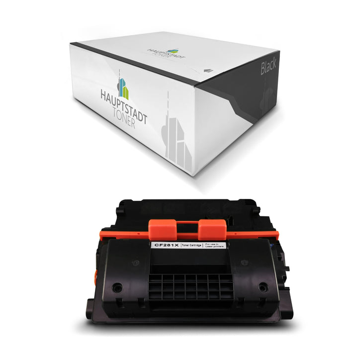 Toner Tonerpatrone kompatibel als Ersatz für HP LaserJet Enterprise M605 M606 M630 ersetzt CF281X 81X