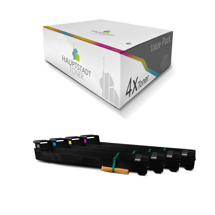 Toner im Set 4x Tonerpatrone kompatibel für HP Color LaserJet M855 ersetzt CF310A-13A CKMY
