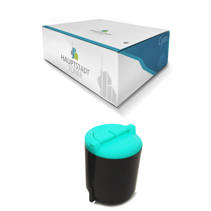 Toner Tonerpatrone kompatibel als Ersatz für Samsung CLP300 ersetzt CLP-C300A Cyan Blau Kartusche Druckerpatrone