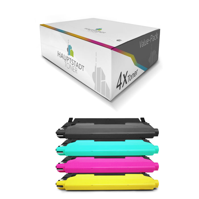 Toner im Set 4x Tonerpatrone kompatibel für HP Color Laser 150 178 179 ersetzt 117A W2070A-13A CKMY
