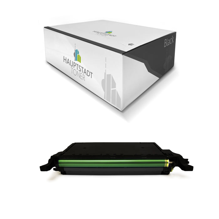 Toner Tonerpatrone kompatibel als Ersatz für Samsung CLP607 CLP610 CLP660 ersetzt CLP-K660B Black Schwarz