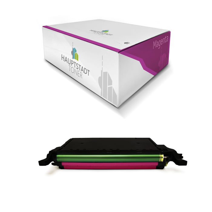 Toner Tonerpatrone kompatibel für Samsung CLP607 CLP610 CLP660 ersetzt CLP-M660B Rot Magenta