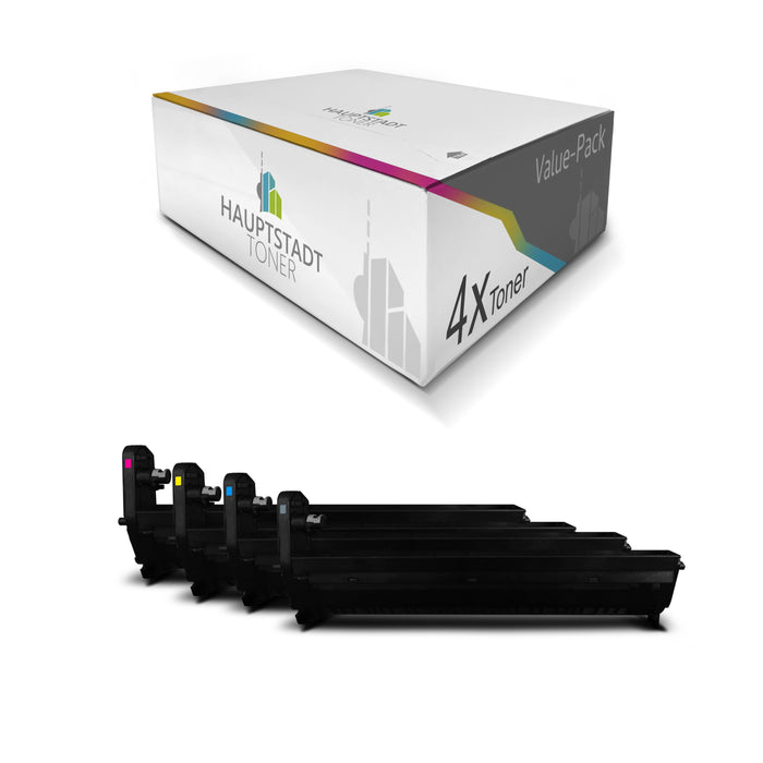 Trommel im Set 4x Trommeleinheit kompatibel als Ersatz für OKI C5250 C5450 C5510 C5540 ersetzt 42126605-08