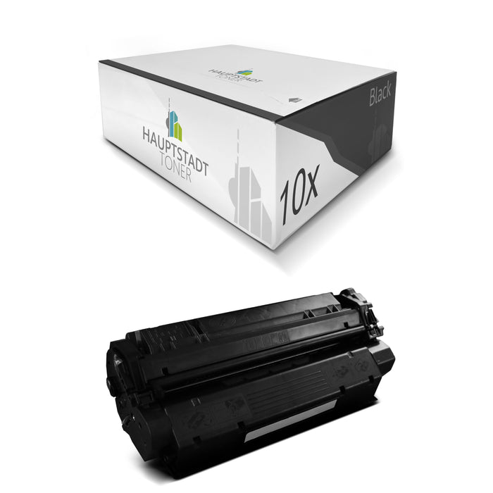 Toner 10x Tonerpatrone kompatibel für Canon Fax L380 L390 L400 ersetzt FX8 Black Cartridge T Schwarz
