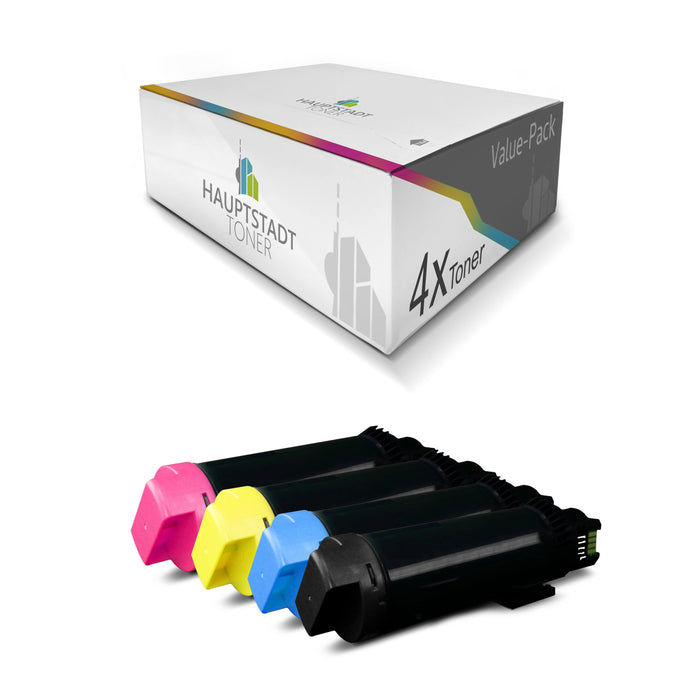 XXL Toner im Set 10x Tonerpatrone kompatibel als Ersatz für Xerox Phaser 6510 6515 ersetzt 106R03480 106R03690 106R03691 106R03692