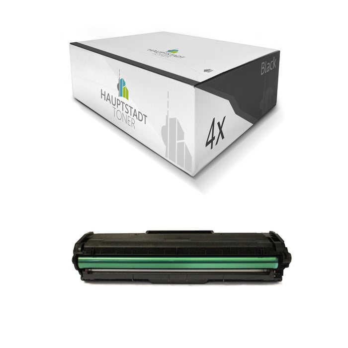 Toner 4x Tonerpatrone kompatibel als Ersatz für Samsung SCX3400 SCX3401 SCX3405 ersetzt MLT-D101S
