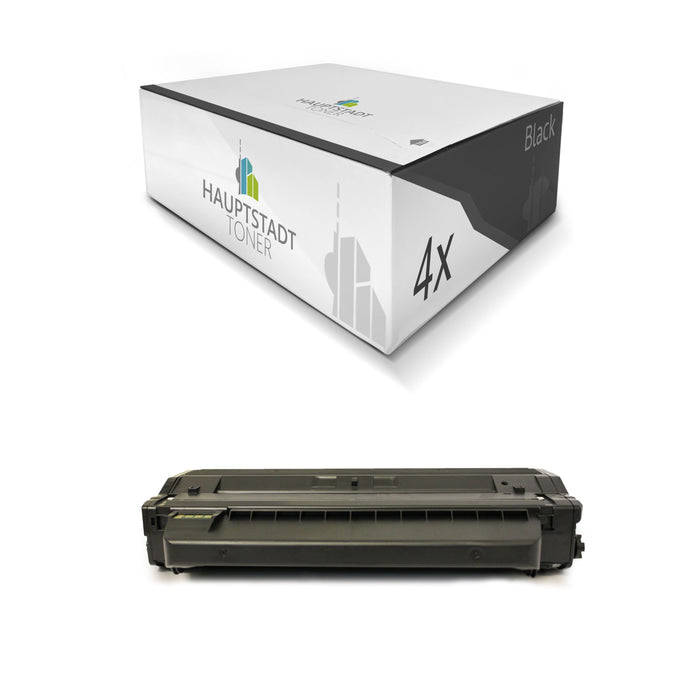 Toner 4x Tonerpatrone kompatibel für Samsung SCX4600 SCX4623 ersetzt MLT-D1052L Black MLT-D1052L/ELS Schwarz