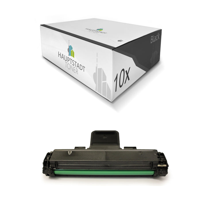 Toner 10x Tonerpatrone kompatibel für Dell 1100 1110 ersetzt 593-10094 Schwarz