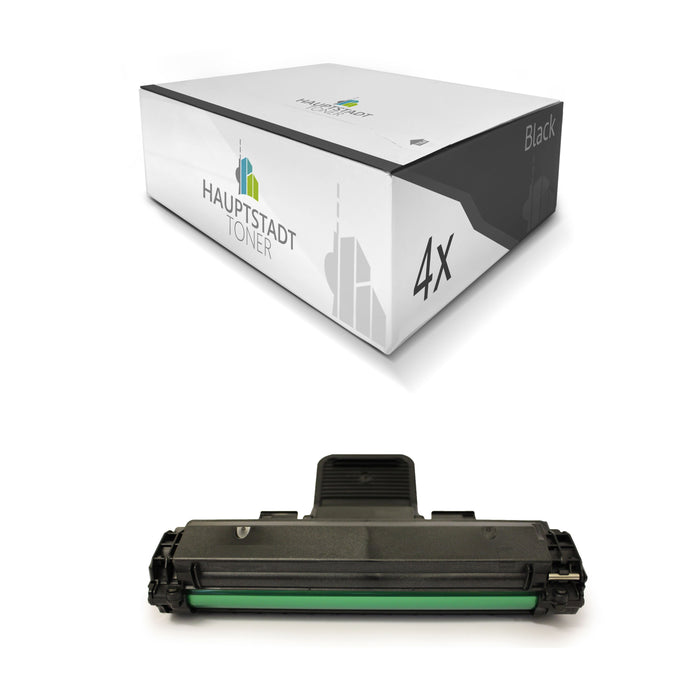 Toner 4x Tonerpatrone kompatibel als Ersatz für Samsung SCX4650 SCX4652 SCX4655 ersetzt MLT-D117S