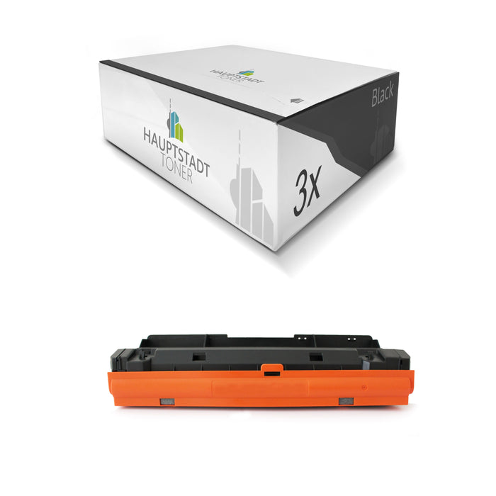 XXL Toner 3x Tonerpatrone kompatibel für Xerox Phaser WorkCentre WC3025 ersetzt 106R03048 Black Schwarz