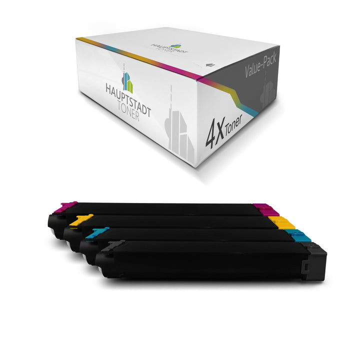 Toner 4x Tonerpatrone kompatibel für Sharp MX-B400 MX-B401 ersetzt MXC-38 GT MXC38GT Set