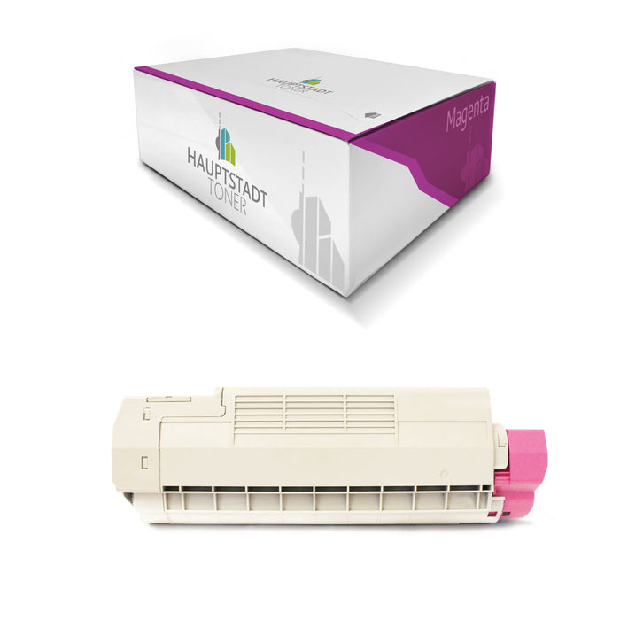 Toner Tonerpatrone kompatibel als Ersatz für OKI ES6410DN ersetzt Magenta Rot Druckerpatrone Kartusche