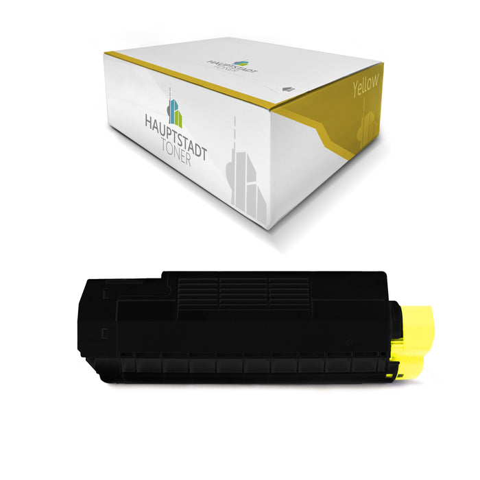 Yellow Toner Tonerpatrone kompatibel für OKI C3200 ersetzt 42804537