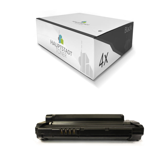 Toner 4x Tonerpatrone kompatibel als Ersatz für Samsung SCX4300 SCX4610 ersetzt MLT-D1092S Black Schwarz