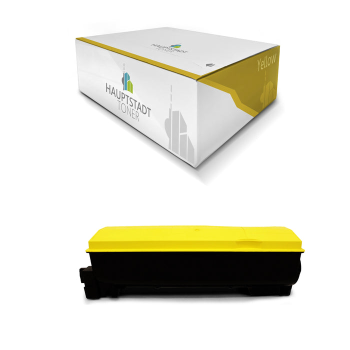 Toner Tonerpatrone kompatibel als Ersatz für Kyocera FS-C5100DN ersetzt 1T02HLAEU0 TK-540Y Gelb Yellow TK 540 Y