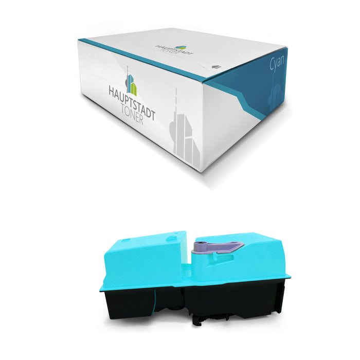Toner Tonerpatrone kompatibel für Kyocera FS-C8100DN ersetzt 1T02HPCEU0 TK-820C Blau Cyan