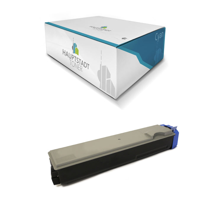 Toner Tonerpatrone kompatibel als Ersatz für Kyocera FS-C5015N ersetzt 1T02HJCEU0 TK-520C Blau Cyan
