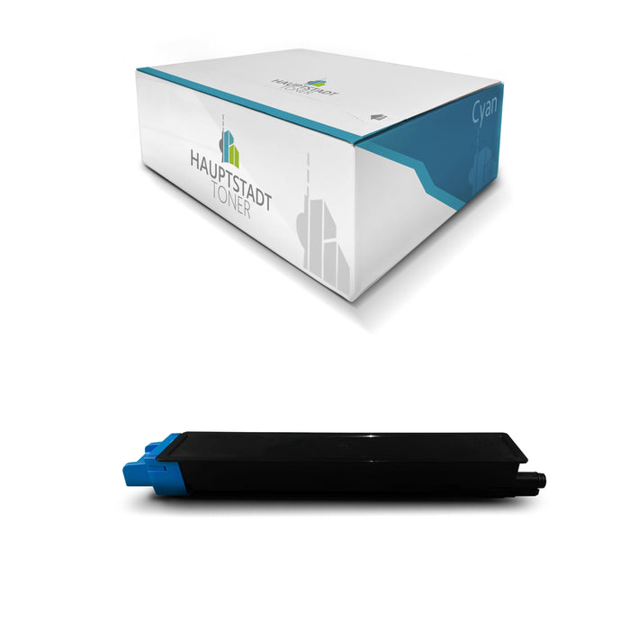 Cyan Toner Tonerpatrone kompatibel für Kyocera Ecosys M8100 M8124 M8130 ersetzt TK-8115C