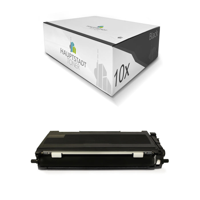 XXL Toner 10x Tonerpatrone kompatibel für Brother DCP7055 DCP7057 ersetzt TN2010 Black TN-2010 Schwarz