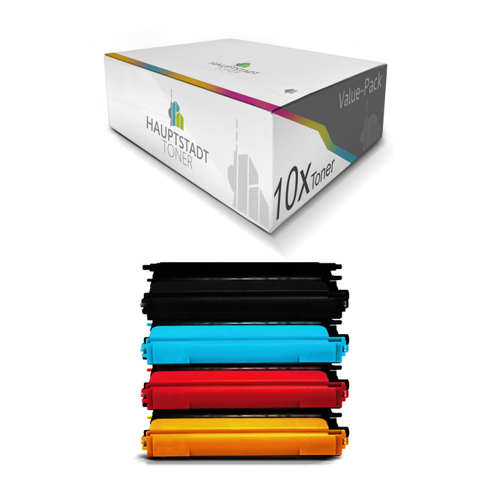 Toner 10x Tonerpatrone kompatibel für Brother DCP9040 DCP9042 DCP9045 ersetzt TN-135