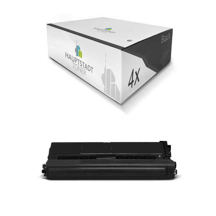 Toner 4x Tonerpatrone kompatibel für Brother HL-L8260 HL-L8360 ersetzt TN-423BK TN423BK Black