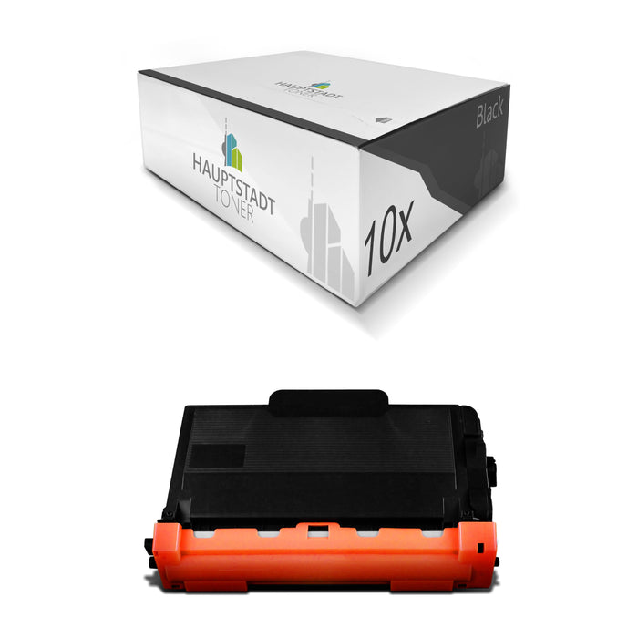 Toner 10x Tonerpatrone kompatibel für Brother HL-L5000 HL-L5100 HL-L5200 HL-L6250 HL-L6300 HL-L6400 ersetzt TN3480