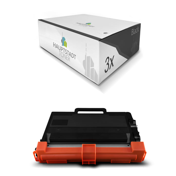 Toner 3x Tonerpatrone kompatibel für Brother HL-L6400 MFC-L6900 ersetzt TN-3520 Schwarz
